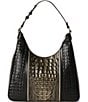 BRAHMIN Sarastro Collection Onyx Tabitha Shoulder Bag, Color:Onyx - Image 2