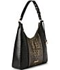 BRAHMIN Sarastro Collection Onyx Tabitha Shoulder Bag, Color:Onyx - Image 4