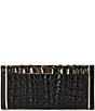 BRAHMIN Sarastro Collection Onyx Veronica Trifold Wallet, Color:Onyx - Image 2