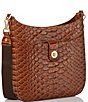Color:Honey Brown - Image 4 - Saratoga Collection Honey Brown Leia Crossbody Bag