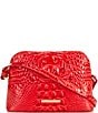 BRAHMIN Melbourne Collection Amal Crossbody Bag, Color:Sriracha - Image 1
