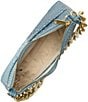 BRAHMIN Secour Collection Denim Mod Esme Chain Strap Shoulder Bag, Color:Denim - Image 3