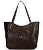 BRAHMIN Shadow Collection Aliza Leopard Tote Bag - Image 2