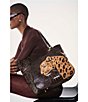 BRAHMIN Shadow Collection Aliza Leopard Tote Bag - Image 5