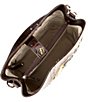 BRAHMIN Shadow Collection Celina Bucket Leopard Bucket Bag - Image 3