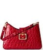 BRAHMIN Sriracha Vanderbilt Collection Esme Belt Buckle Shoulder Bag, Color:Sriracha - Image 1