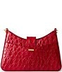BRAHMIN Sriracha Vanderbilt Collection Esme Belt Buckle Shoulder Bag, Color:Sriracha - Image 2