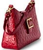 BRAHMIN Sriracha Vanderbilt Collection Esme Belt Buckle Shoulder Bag, Color:Sriracha - Image 4
