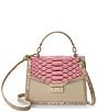 BRAHMIN Small Hallie Satchel Bag - Image 1
