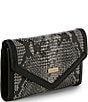 BRAHMIN Spark Collection Black Veronica Trifold Wallet, Color:Black - Image 4