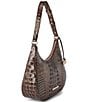 BRAHMIN Stephie Melbourne Collection Chocolate Shoulder Bag - Image 4