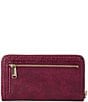 BRAHMIN Zostera Collection Suri Zip Around Wallet, Color:Cherry Lacquer - Image 2