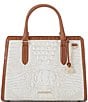 Color:Coconut Milk - Image 1 - Taber Collection Coconut Milk Small Finley Carryall Satchel Bag