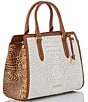 Color:Coconut Milk - Image 4 - Taber Collection Coconut Milk Small Finley Carryall Satchel Bag