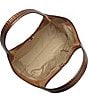 BRAHMIN Ensemble Iona Suede & Leather Studded Tote Bag, Color:Taupe - Image 3