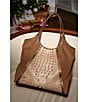 BRAHMIN Ensemble Iona Suede & Leather Studded Tote Bag, Color:Taupe - Image 5