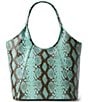 BRAHMIN Tecoma Collection Turquoise Stone Iona Tote Bag, Color:Turquoise Stone - Image 2