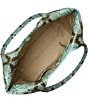 BRAHMIN Tecoma Collection Turquoise Stone Iona Tote Bag, Color:Turquoise Stone - Image 3