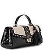 BRAHMIN Theona Collection Multi Dayan Satchel Bag, Color:Multi - Image 4