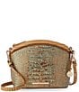 BRAHMIN Tiete Collection Mini Duxbury Crossbody Bag, Color:Turquoise - Image 1