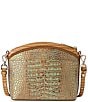 BRAHMIN Tiete Collection Mini Duxbury Crossbody Bag, Color:Turquoise - Image 2
