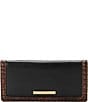 BRAHMIN Tuscan Collection Black Ady Wallet, Color:Black - Image 1