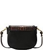 BRAHMIN Tuscan Collection Black Briar Crossbody Bag, Color:Black - Image 2