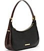 BRAHMIN Tuscan Collection Black Kyrie Shoulder Bag, Color:Black - Image 4