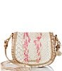 Color:Apricot Rose - Image 1 - Valentia Collection Apricot Rose Briar Crossbody Bag