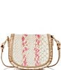 Color:Apricot Rose - Image 2 - Valentia Collection Apricot Rose Briar Crossbody Bag