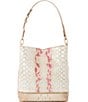 Color:Apricot Rose - Image 2 - Valentia Collection Apricot Rose Celina Bucket Bag