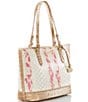 Color:Apricot Rose - Image 4 - Valentia Collection Apricot Rose Medium Asher Tote Bag