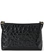 BRAHMIN Vanderbilt Collection Black Lorelei Shoulder Bag, Color:Black - Image 2