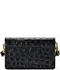 BRAHMIN Vanderbilt Collection Black Minuette Crossbody Bag, Color:Black - Image 2