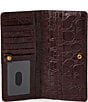 BRAHMIN Vanderbilt Collection Ganache Ady Wallet, Color:Ganache - Image 3