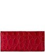 BRAHMIN Sriracha Vanderbilt Collection Veronica Trifold Wallet, Color:Sriracha - Image 2