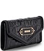 BRAHMIN Veronica Black Castle View Envelope Wallet, Color:Black - Image 4