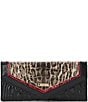 BRAHMIN Veronica Calgary Collection Ocelot Animal Print Wallet - Image 1