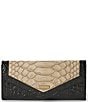 BRAHMIN Veronica Melbourne Collection Multi Snake Print Wallet - Image 1
