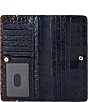 BRAHMIN Vesper Collection Navy Ady Wallet, Color:Navy - Image 3