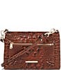 BRAHMIN Melbourne Collection Vida Crossbody Bag, Color:Pecan - Image 1