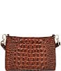 BRAHMIN Melbourne Collection Vida Crossbody Bag, Color:Pecan - Image 2