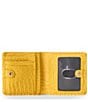 BRAHMIN Vivid Yellow Melbourne Jane Mini Wallet - Image 3