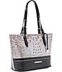 BRAHMIN Whittier Collection Asher Silk Mist Medium Tote Bag - Image 4