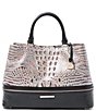 BRAHMIN Whittier Collection Denise Silk Mist Small Satchel Bag - Image 1