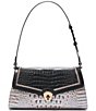 BRAHMIN Whittier Collection Lucine Silk Mist Turn Lock Shoulder Bag - Image 1