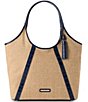 BRAHMIN Windswept Collection Iona Raffia Tote Bag - Image 1