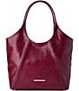 BRAHMIN Zostera Collection Iona Tote Bag, Color:Cherry Lacquer - Image 1