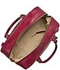 BRAHMIN Zostera Collection Marissa Satchel Bag, Color:Cherry Lacquer - Image 3