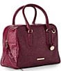 BRAHMIN Zostera Collection Marissa Satchel Bag, Color:Cherry Lacquer - Image 4